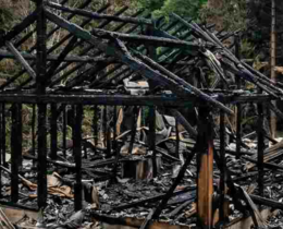 "Isère : la cabane de chasse de Pierre-Châtel dévastée par un incendie criminel"