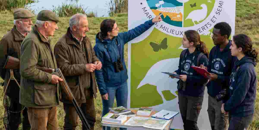 "Aveyron : des lycéens et des chasseurs s'unissent pour créer 2 500 m² de biodiversité"