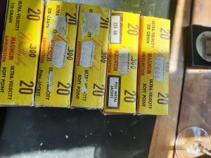 5 boites de balles 300 weatherby en 220gr