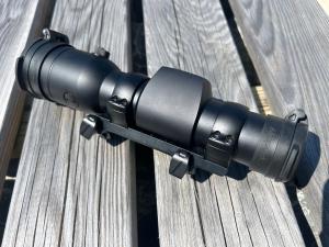 Aimpoint h34s et montage blaser
