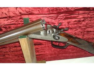 Artisan Liégeois à chiens  cal 20 canons Damas