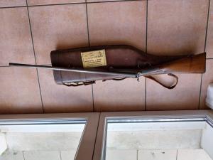 vente libre - fusil à broches calibre 24 avec 10 cartouches et son étui jambon