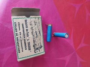 vente libre - fusil à broches calibre 24 avec 10 cartouches et son étui jambon