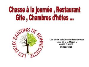 Chasse à la journée aux 2 saisons de bonnecoste