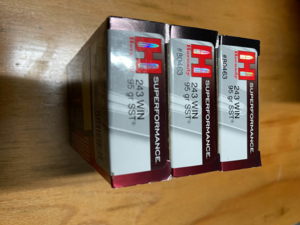 VENDS DIVERS MUNITIONS DE CARABINES