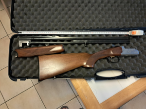 Express superposé SABATTI cal 30R Blaser EX190 comme neuf