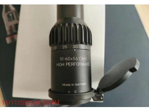 Lunette Schmidt Bender CMII 10-60x56