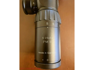 Lunette Schmidt Bender PMII 5-25x56