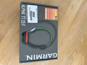 Collier garmin allpha tt25 f neuf