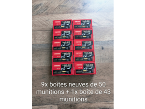 Lot de Norma Tac-22 Subsonic cal. 22lr