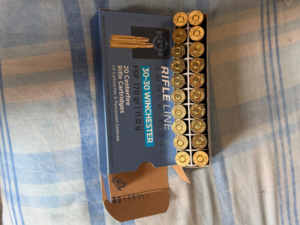 boîte de 20 balle winchester 30/30 neuve
