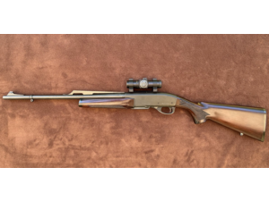 CARABINE A POMPE REMINGTON 7600 CAL 35 WHELEN AVEC POINT ROUGE