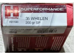 vends balles 35 whelen 200 grains