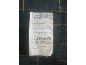 veste de chasse champs et rives(modèle perche)