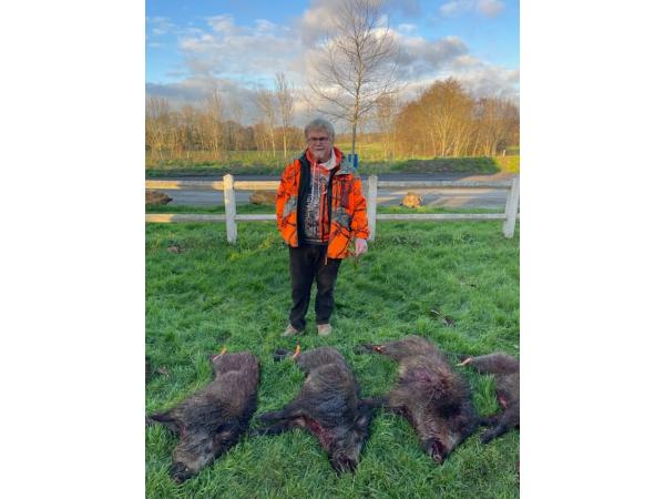 TRES BELLE CHASSE GG DU LUNDI Dourdan Essonne