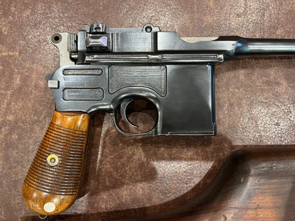 Mauser C96+étui crosse 9x19-TBE