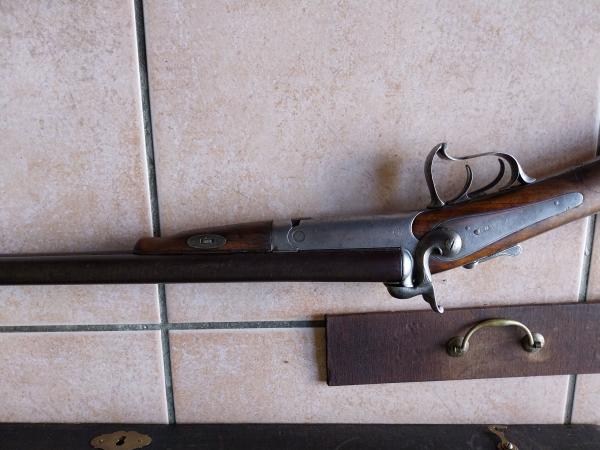 Fusil à broches calibre 16 verney carron avec malette et accessoires  catégorie D