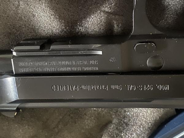 PISTOLET BERETTA 92 FS