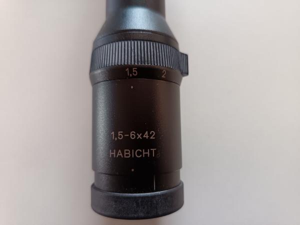 Swarovski habicht 1,5-6x42 et montage blaser