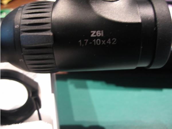 Lunette Swarovski Z6i 1.7-10×42