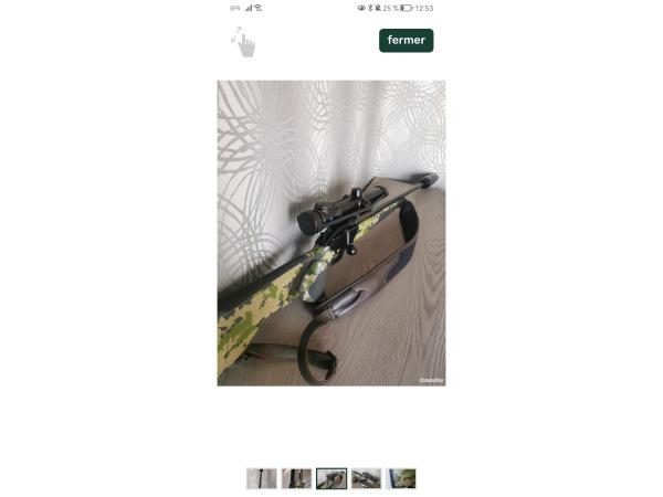 Blaser r8 ultimate camo plus lunette zeiss v8
