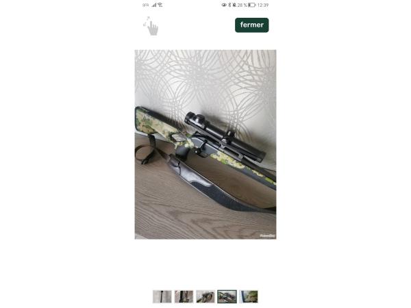 Blaser r8 ultimate camo plus lunette zeiss v8