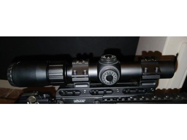 lunette battue 1-4x24 illuminée microdot