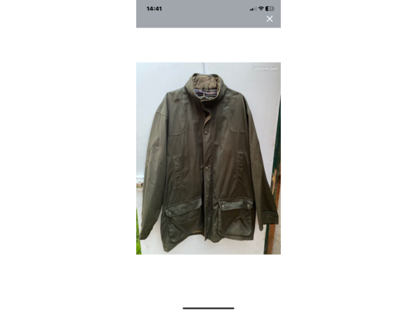 Veste longue chaude de chasse Taille 58-60 XXXL