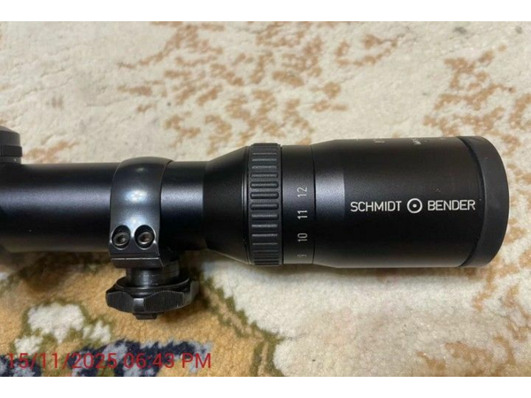 Lunette Schmidt Bender Klassik 3-12x42