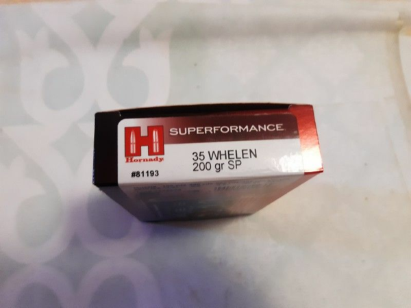 1 boite de 20 balles Hornady 35 Whelen 200grs