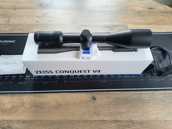 Zeiss Conquest V4 3-12x56 Z-Plex réticule 20