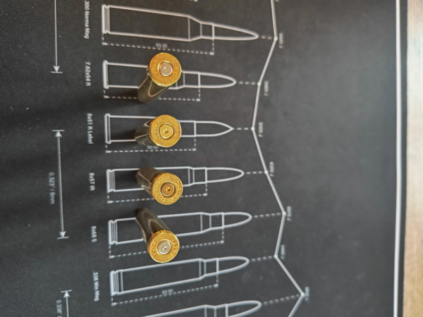 Lot de douilles cal.30-06 tirées une seule fois
