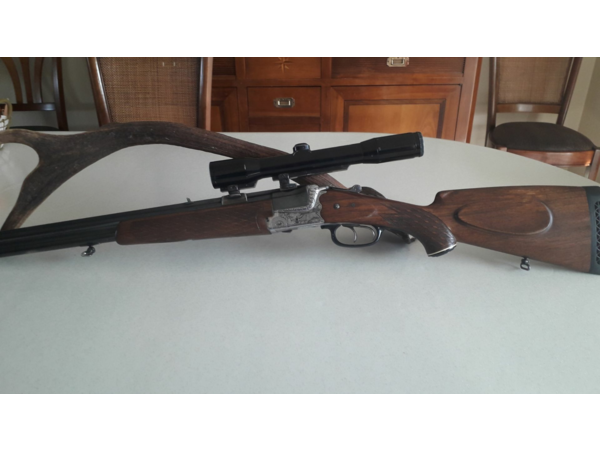 Vends express superposé HEYM cal. 9,3x74R