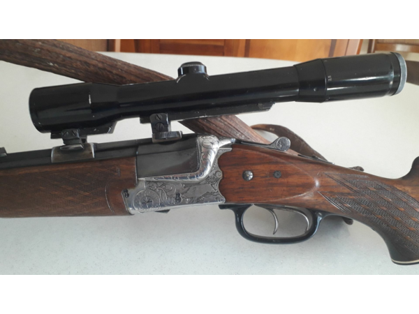 Vends express superposé HEYM cal. 9,3x74R
