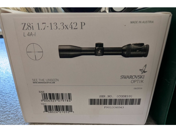 Swarovski Z8i 1,7-13,3X42
