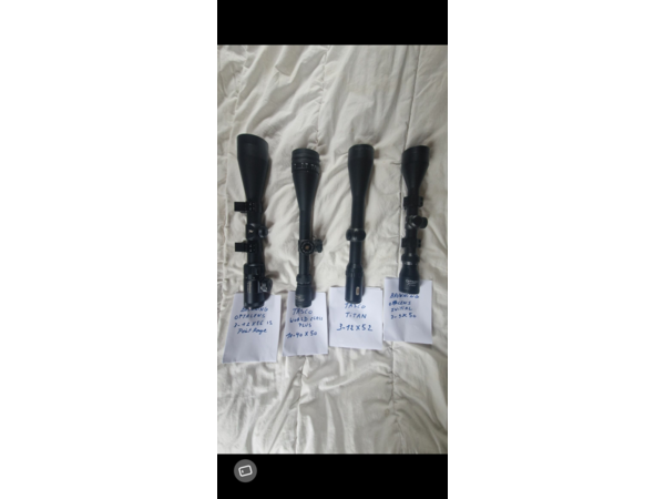A vendre lunettes de tir ou chasse