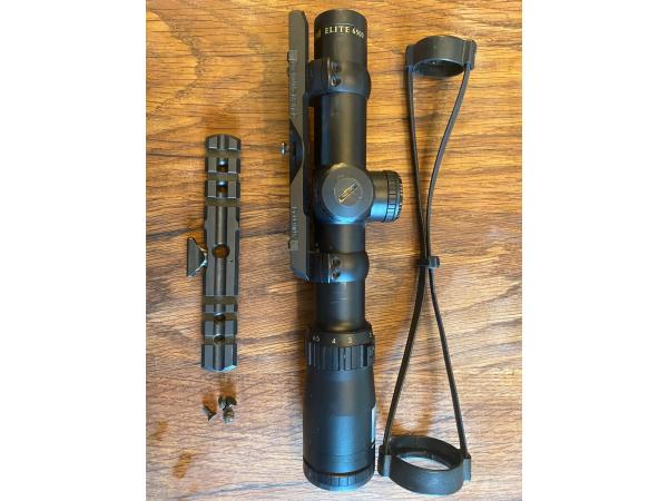 Lunette Bushnell battue + montage