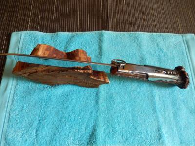 Couteau ancien cornillon chasse