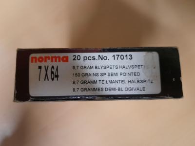 Norma 7x64 150 gr SP