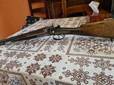 Ancien fusil de chasse belge