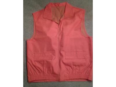 Gilet de chasse orange fluo taille XXL