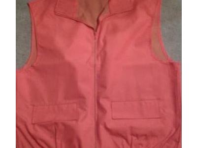 Gilet de chasse orange fluo taille XXL