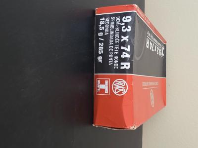 Balles 9,3x74R rws