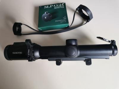 Lunette Swarovski Z8i 0.75-6x20 reticule D-I a rail avec montage Blaser