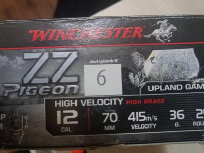 Munitions calibre 12