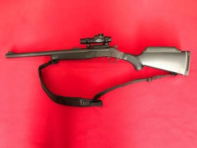 Fusil ROSSI slug mono canon rayé équipé point rouge