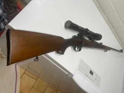 Carabine de chasse Luger L99 calibre 7X64 , Lunette Docter 6X42
