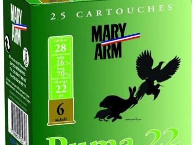 1 lot de 2 boîtes  Cartouches  Puma 22  calibre 28 , plomb: 7,5 et 9 en 22gr